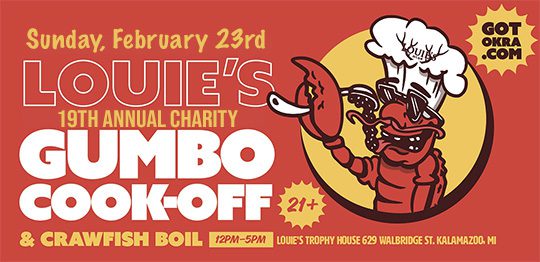 Louie's 19th Annual Charity Gumbo Cook-off & Crawfish Boil